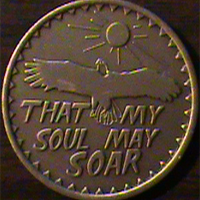 That My Soul May Soar Medallion I seek strength not to be greater than my brother, but to fight my greatest enemy MYSELF