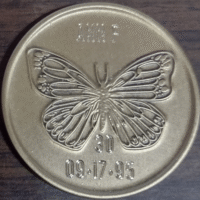 Al-anon Butterfly Medallions Engraved | Al Anon Butterfly Medallions